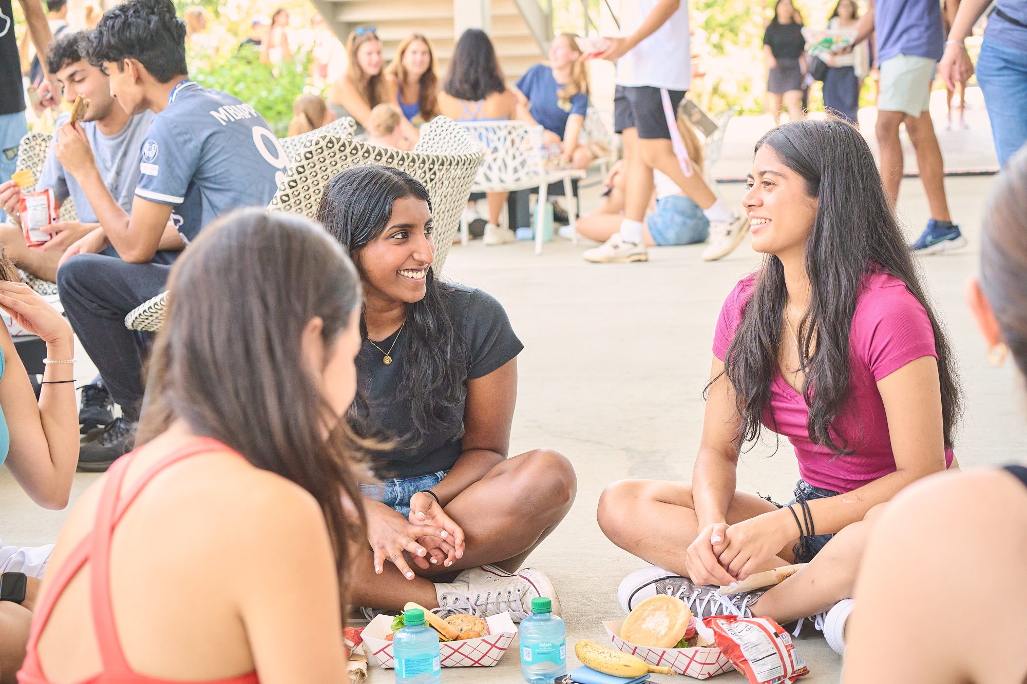 students during week of welcome